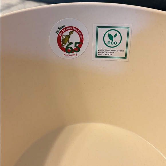 NWT Bamboo Grinch serving bowl - Picture 2 of 8